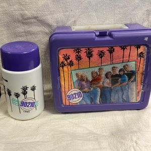 Vintage 90210 Thermos & Lunchbox